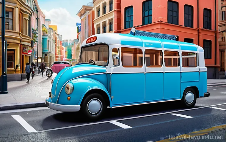 타요와 어린이 교육 - **Prompt:** A vibrant, cheerful animated scene depicting Tayo the Little Bus and his diverse friends...