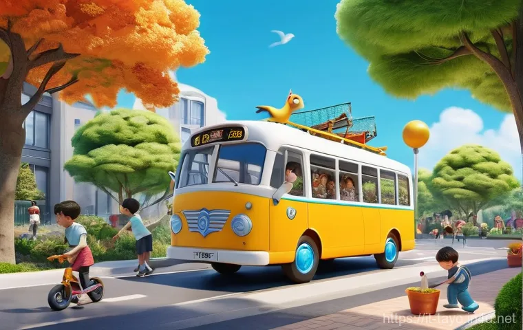 타요 한국과 해외 반응 차이 - **Tayo in an Italian Child's Cherished Playtime:** A heartwarming scene inside a cozy, sunlit Italia...