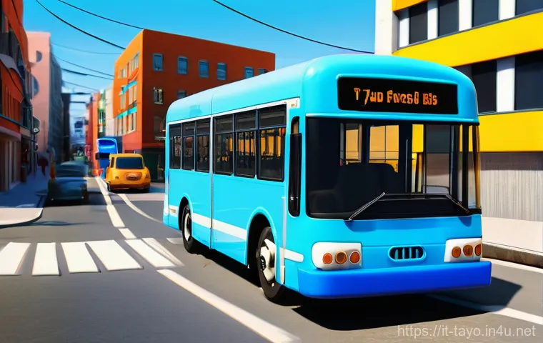 타요와 포코요 비교 - **Prompt for Tayo:**
"A vibrant 3D animated scene of Tayo, the little blue bus, driving cheerful...