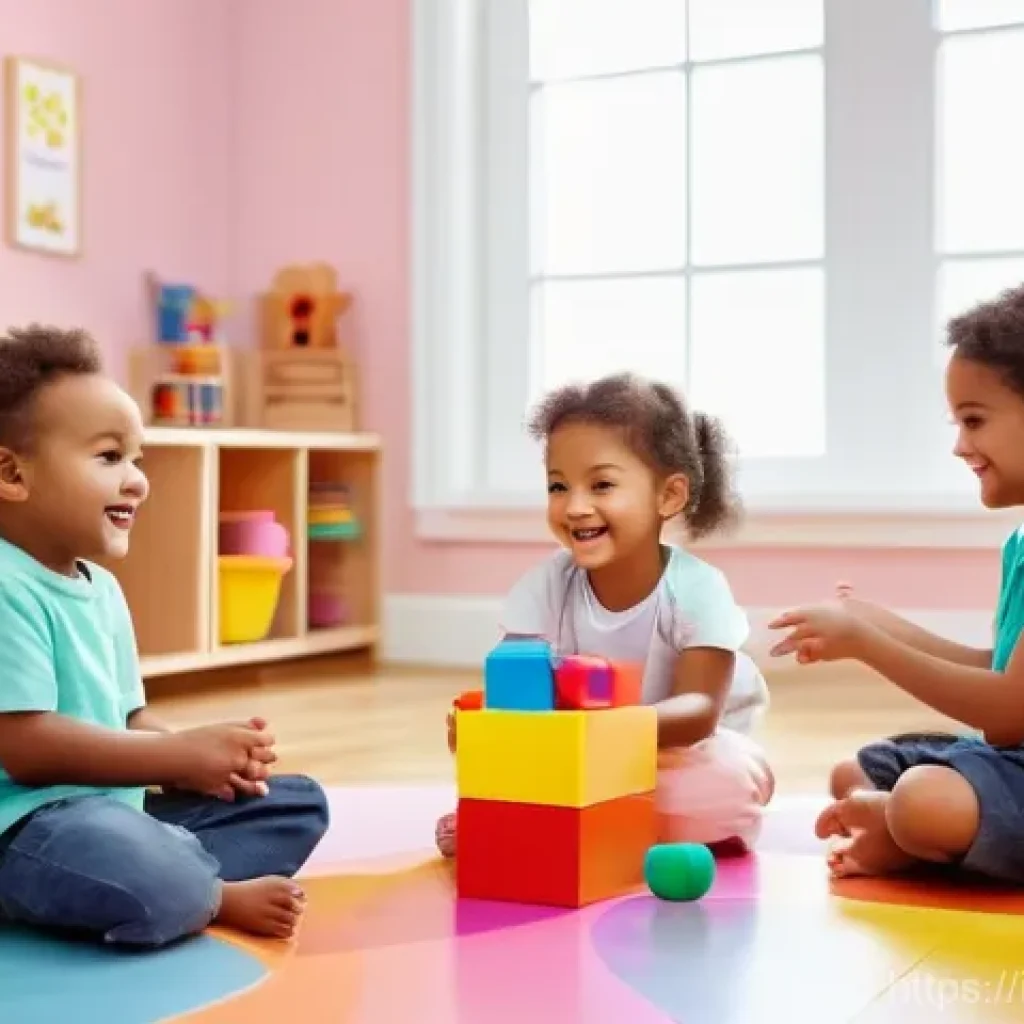 타요 콘텐츠 개발 사례 - **Prompt 1: Joyful Discovery and Diverse Play**
"A group of four diverse children, two boys and ...