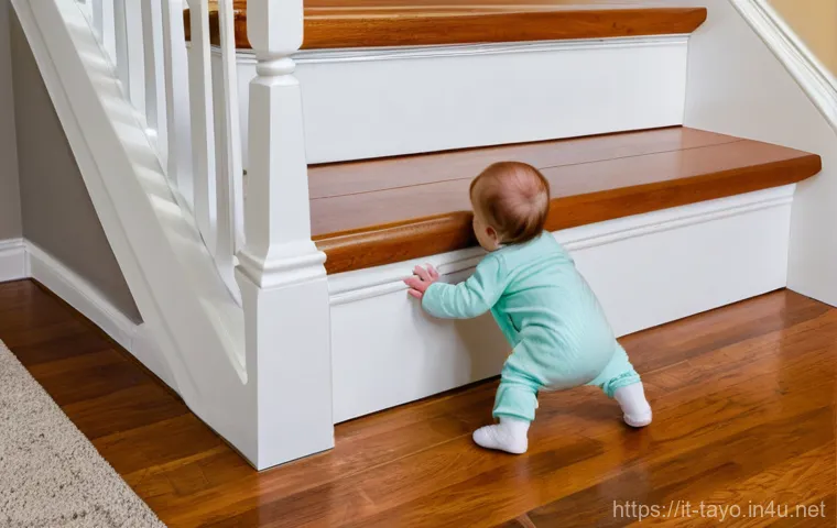 타요와 어린이 안전 - **Prompt: A Safe Home Exploration**
    "A brightly lit and cozy living room, meticulously child-pro...