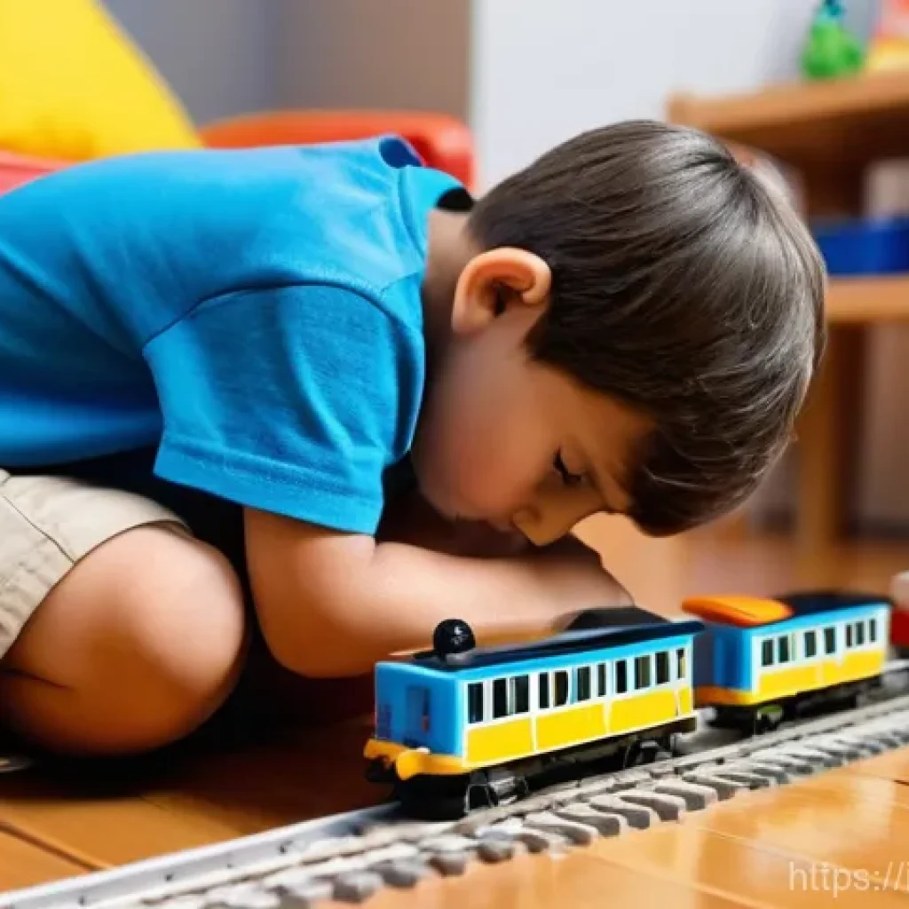타요와 어린이 동기 부여 - **Prompt: Resilience in Play**
    A determined 7-year-old Italian boy, wearing a vibrant blue t-shi...
