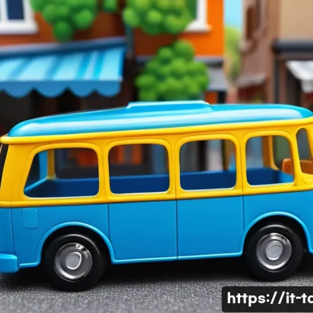 타요 캐릭터별 컬렉션 - A vibrant and playful scene featuring Tayo, the small blue bus with a friendly smile and expressive ...