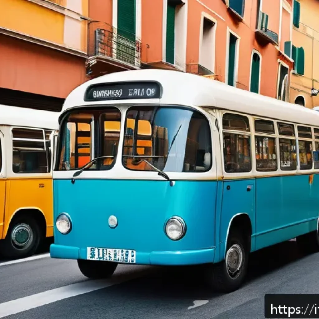타요의 에피소드 유머 포인트 - A vibrant urban street scene featuring colorful anthropomorphic buses modeled after real city vehicl...