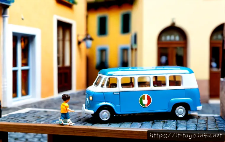 타요 크리에이터 컬래버 - Photorealistic collaborative toy-video production scene in a bright Italian family studio, a cheerfu...